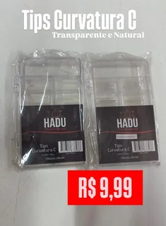 TIPS CURVATURA C 100UN NATURAL HADU REF 10072