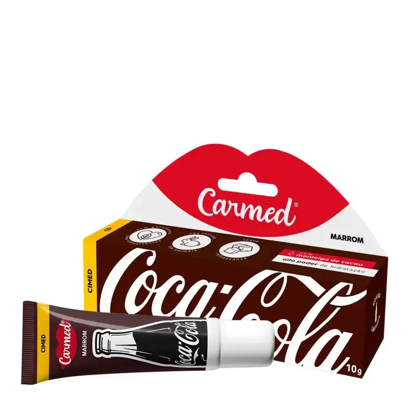 CARMED HID LAB BG 10G COCA COLA MARROM