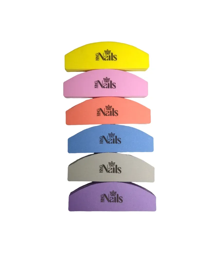 MINI LIXA BUFFER POLIDORA COLORIDA - KING NAILS
