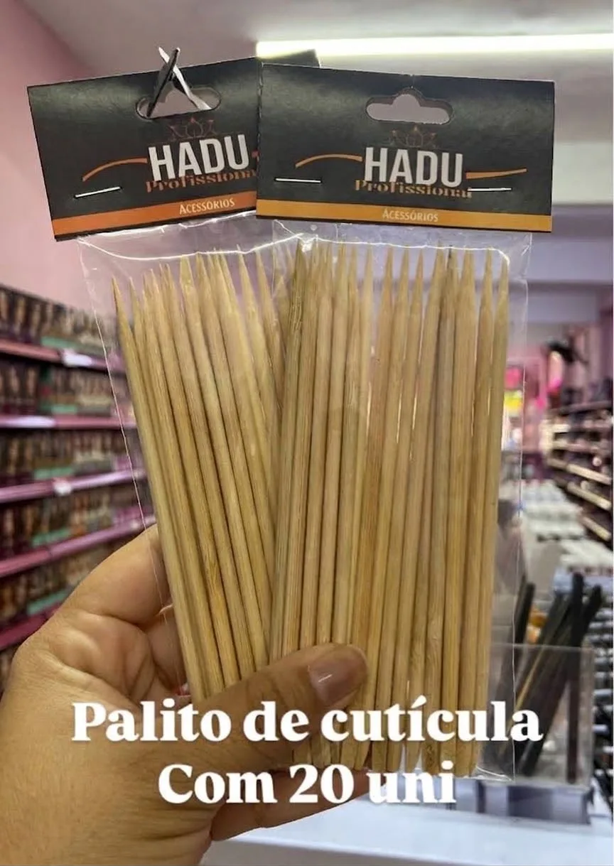 PALITO PARA CUTICULA CHANFRADO 20UN HADU