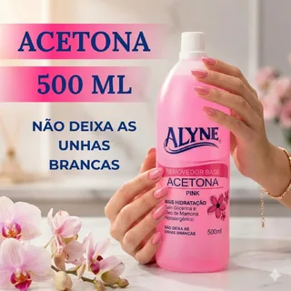 ALYNE REMOVEDOR COM ACETONA 500ML