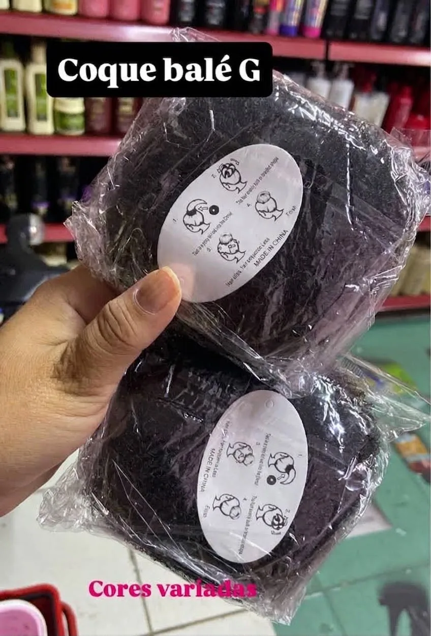 COQUE P/ CABELO GRANDE DIVERSOS