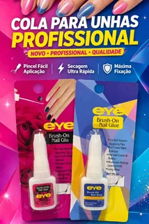 COLA PARA UNHA C/PINCEL BRUSH MIRAGE