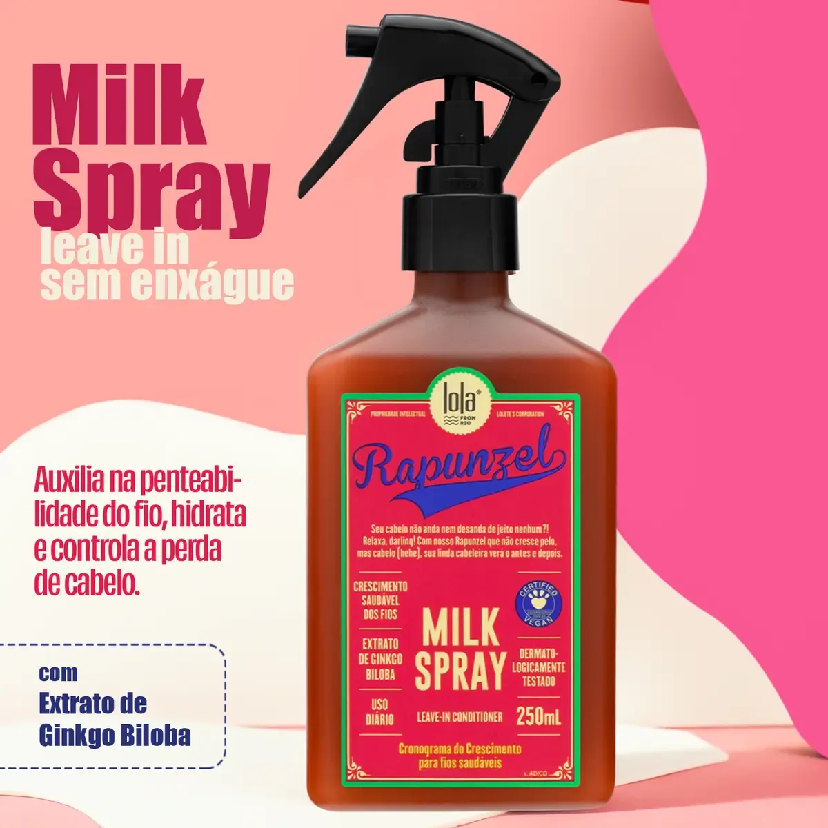LEAV MILK SPRAY RAPUNZEL 250ML