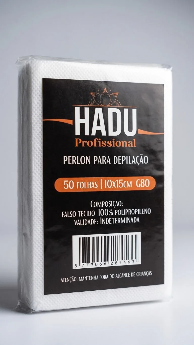 PERLON DEPILATORIO HADU TIPO G80 C/50 FOLHAS