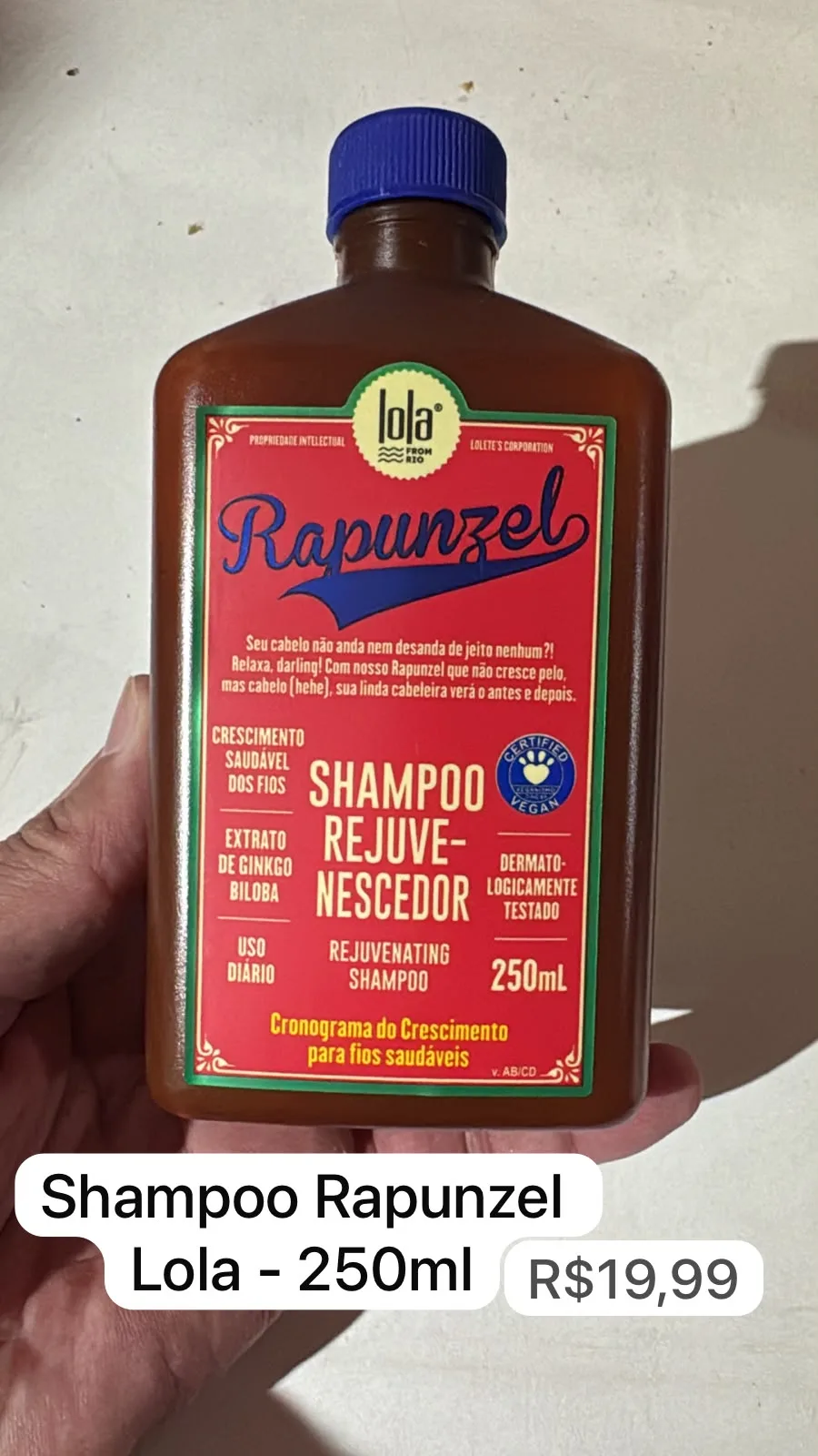 SH LOLA RAPUNZEL 250ML